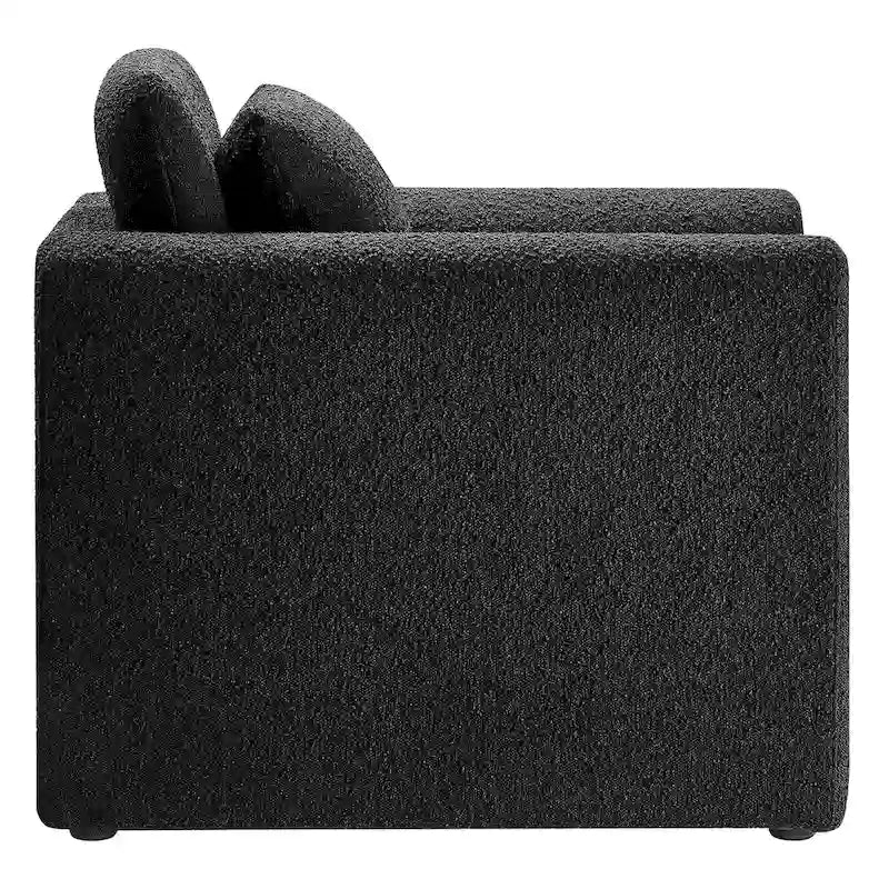 Fauteuil en bouclette Waverly
