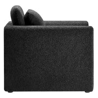 Fauteuil en bouclette Waverly