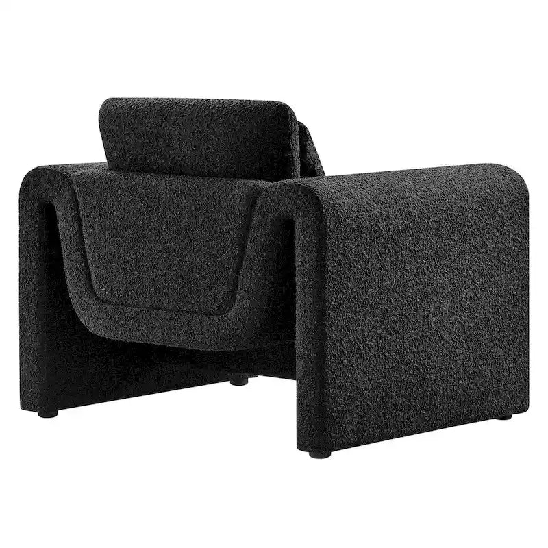 Fauteuil en bouclette Waverly