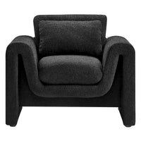 Fauteuil en bouclette Waverly