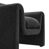 Fauteuil en bouclette Waverly