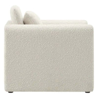 Fauteuil en bouclette Waverly