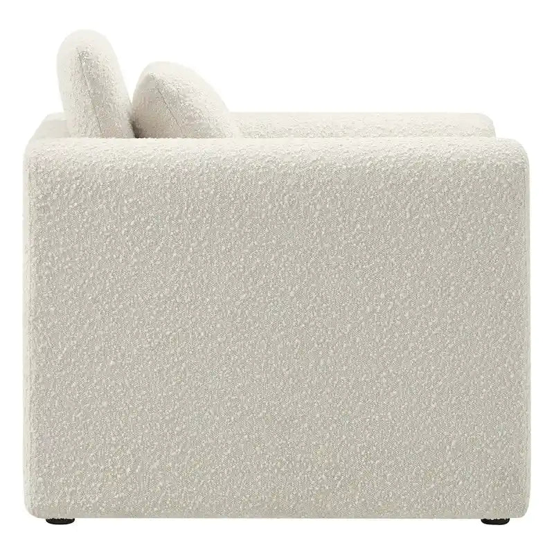 Fauteuil en bouclette Waverly