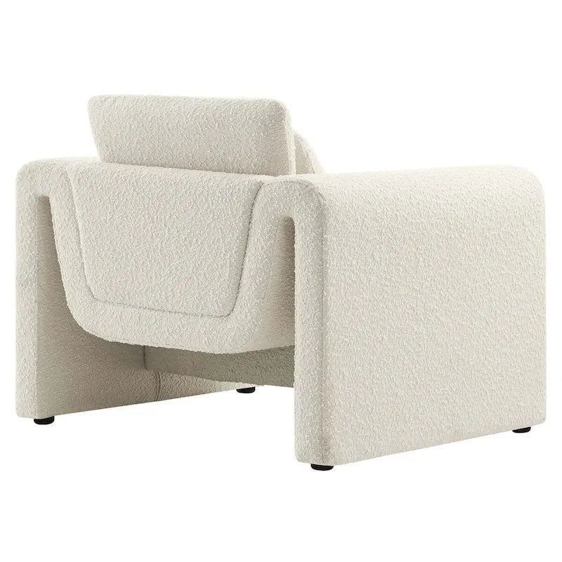 Fauteuil en bouclette Waverly