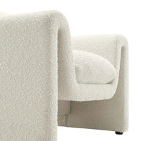 Fauteuil en bouclette Waverly