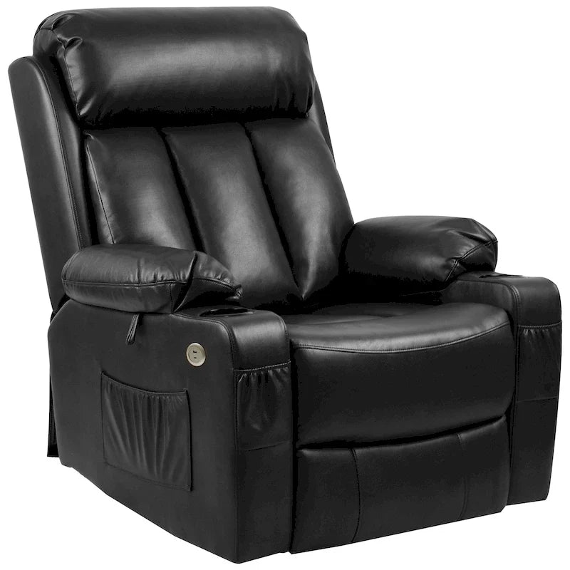 Fauteuil de massage inclinable en PU Moasis