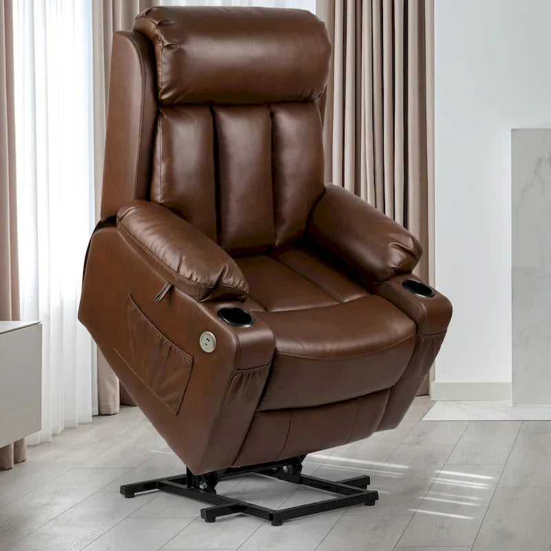 Fauteuil de massage inclinable en PU Moasis