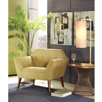 Chaise longueFauteuil d'appoint moderne, pour salon, chambre à coucher, studio, chaises de salon confortables pour la lecture