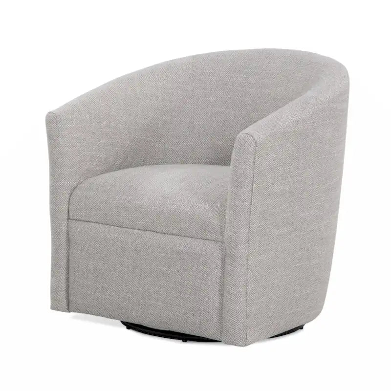 Fauteuil baril pivotant en polyester Sea Oat