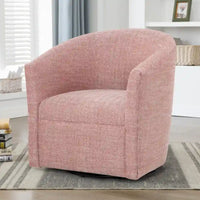 Fauteuil baril pivotant en polyester Sea Oat