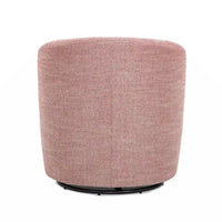 Fauteuil baril pivotant en polyester Sea Oat