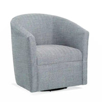 Fauteuil baril pivotant en polyester Sea Oat