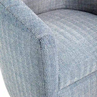 Fauteuil baril pivotant en polyester Sea Oat