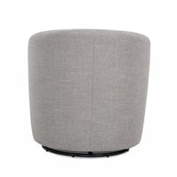 Fauteuil baril pivotant en polyester Sea Oat