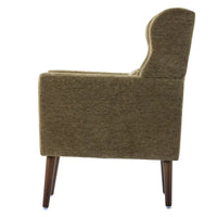 Fauteuil d'appoint moderne, Fauteuils en chenille pour salon, Chaise longue rembourrée douce et confortable pour petit espace, Chambre à coucher