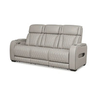 Canapé inclinable électrique Signature Design by Ashley Boyington gris - 86 L x 38,5 P x 44,5 H