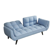 Canapé Futon 57, Canapé-lit Pliant Convertible Fauteuil Inclinable pour Salon