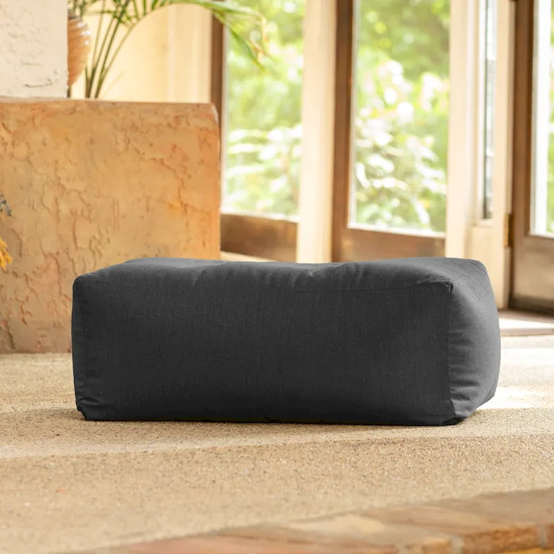 Coza Ottoman - Grand pouf et repose-pieds d'extérieur