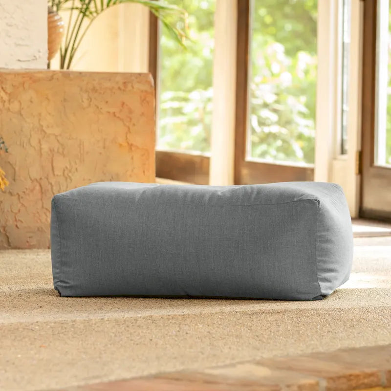 Coza Ottoman - Grand pouf et repose-pieds d'extérieur