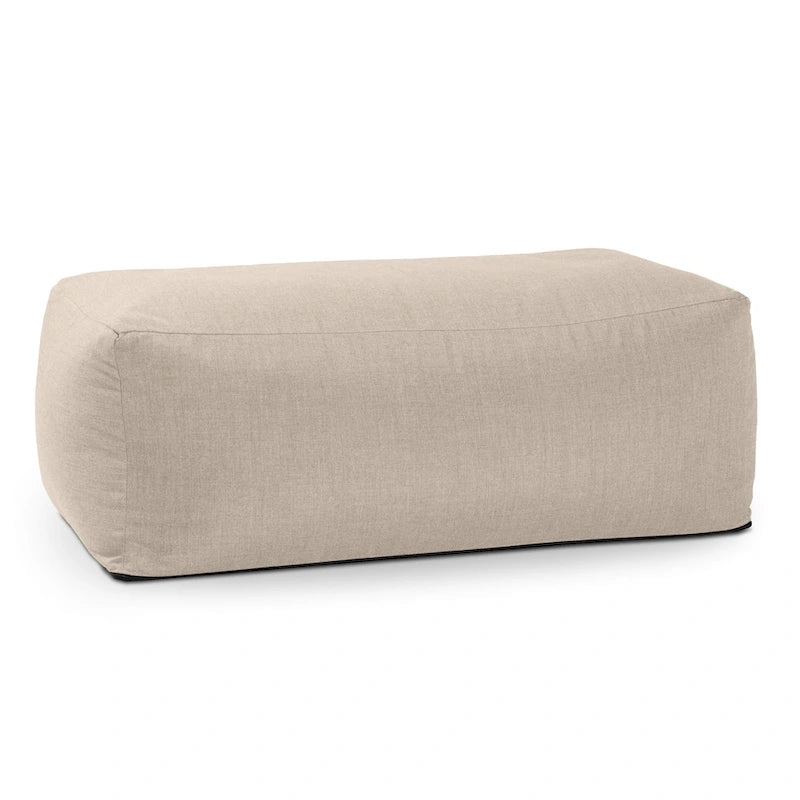 Coza Ottoman - Grand pouf et repose-pieds d'extérieur