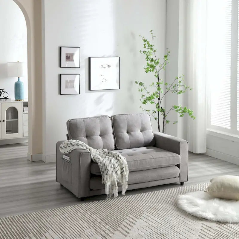 Canapé pliable 3 plis, canapé-lit futon convertible