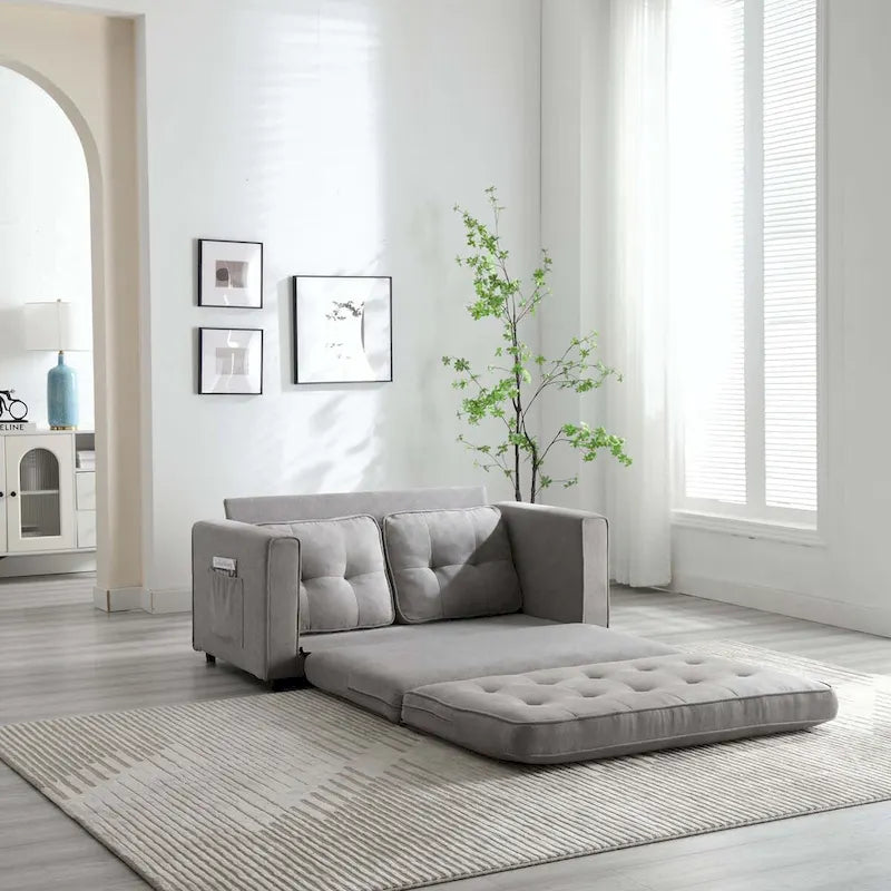 Canapé pliable 3 plis, canapé-lit futon convertible