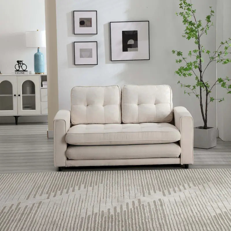 Canapé pliable 3 plis, canapé-lit futon convertible