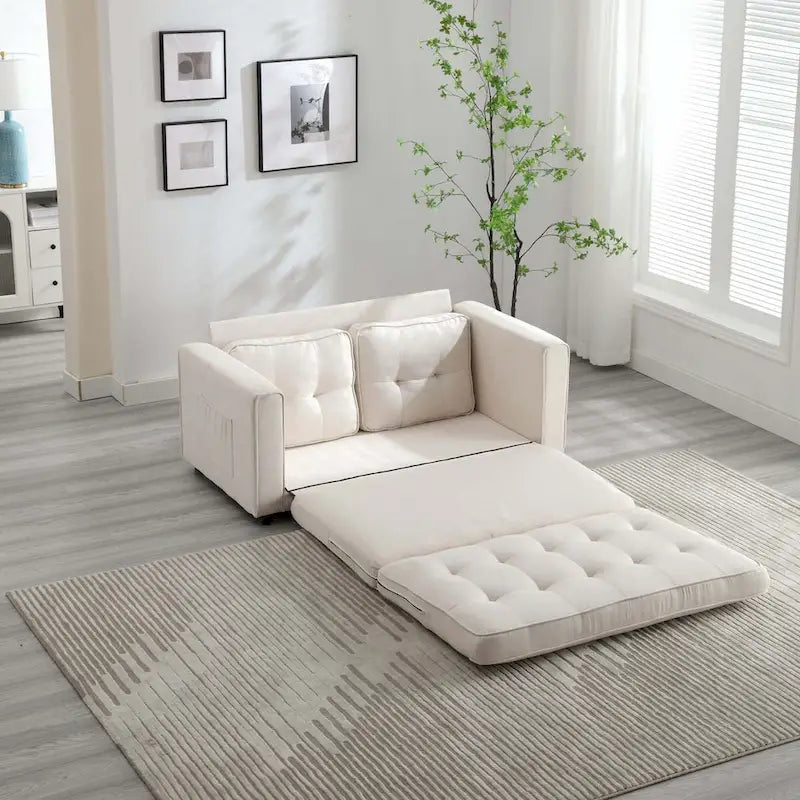 Canapé pliable 3 plis, canapé-lit futon convertible