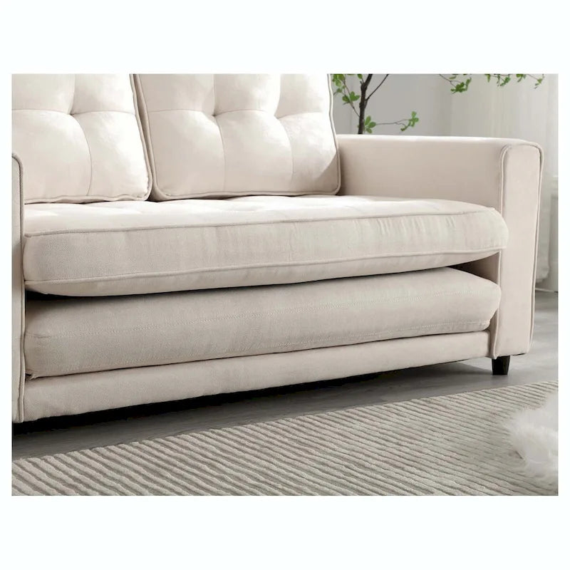 Canapé pliable 3 plis, canapé-lit futon convertible