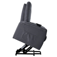Fauteuil releveur électrique pour personnes âgées avec fonction massage réglable, fauteuil inclinable