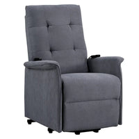 Fauteuil releveur électrique pour personnes âgées avec fonction massage réglable, fauteuil inclinable