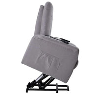 Fauteuil releveur électrique pour personnes âgées avec fonction massage réglable, fauteuil inclinable