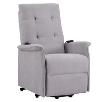 Fauteuil releveur électrique pour personnes âgées avec fonction massage réglable, fauteuil inclinable