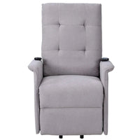 Fauteuil releveur électrique pour personnes âgées avec fonction massage réglable, fauteuil inclinable