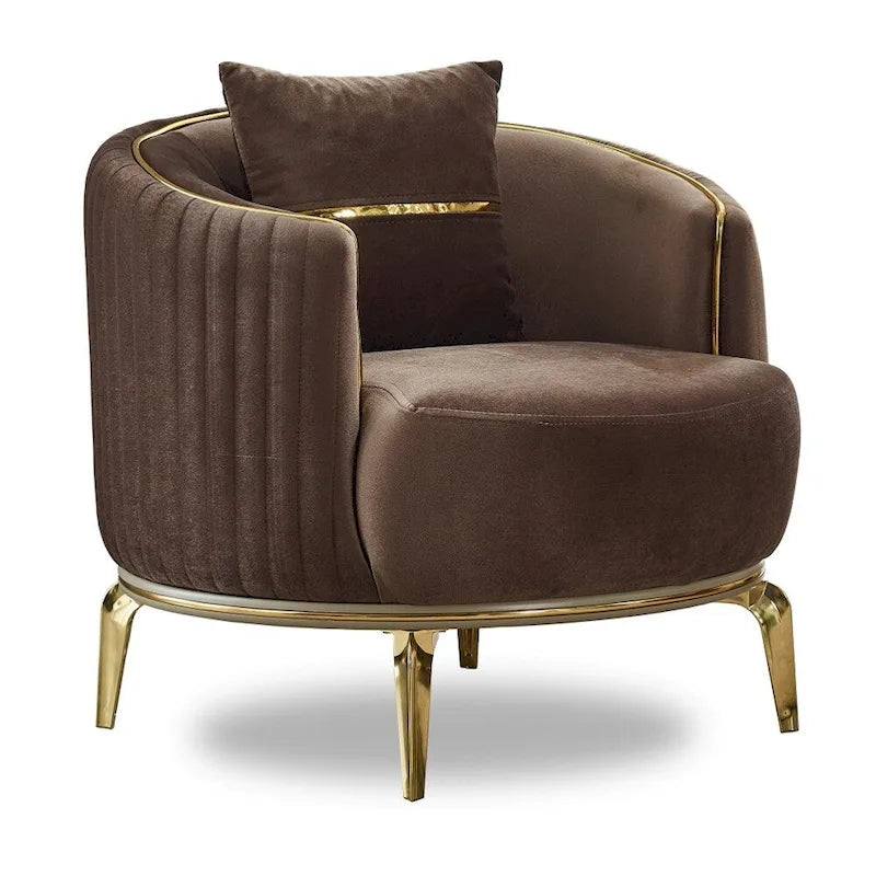 Ensemble de salon Araceli 2 pièces, un canapé et un fauteuil