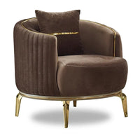 Ensemble de salon Araceli 2 pièces, un canapé et un fauteuil