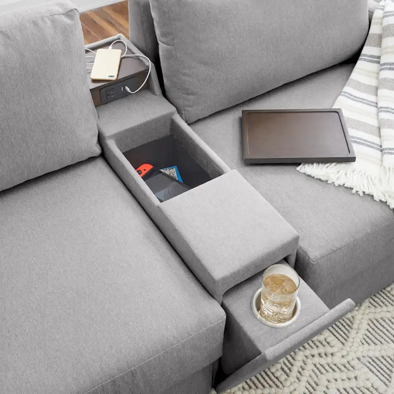 Flex Module étroit pour sectionnel Flex par Flexsteel - 10 x 24 x 37