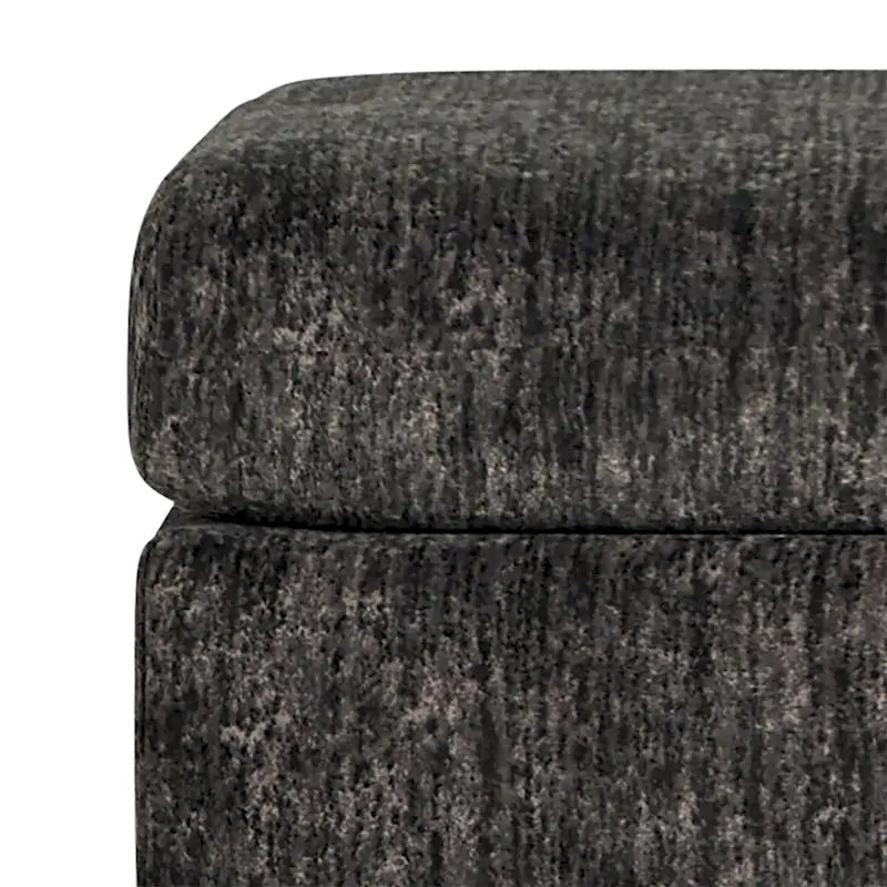 Pouf de salon Nason de Roundhill Furniture, coloris parchemin
