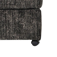 Pouf de salon Nason de Roundhill Furniture, coloris parchemin