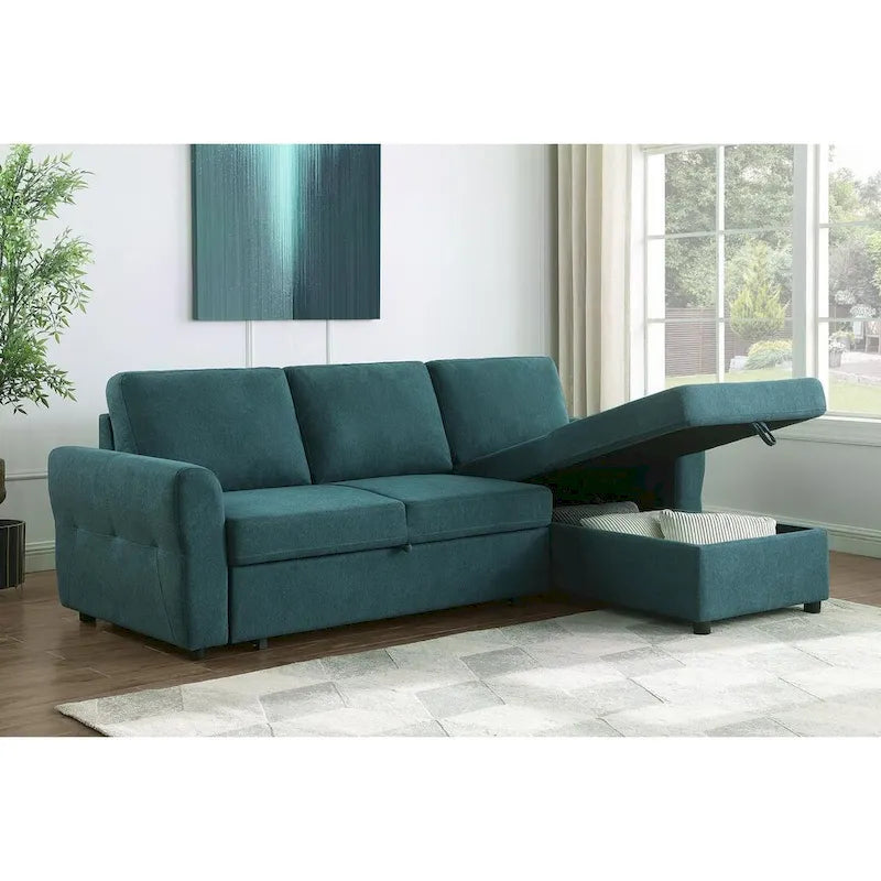 Canapé Sectionnel Convertible Kenna avec Rangement