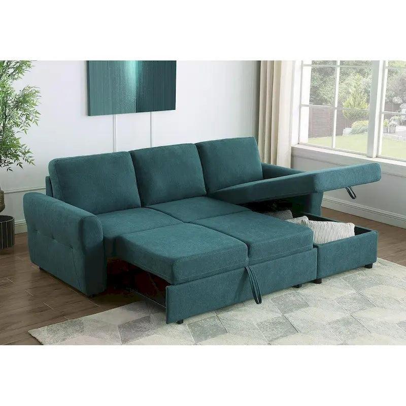 Canapé Sectionnel Convertible Kenna avec Rangement