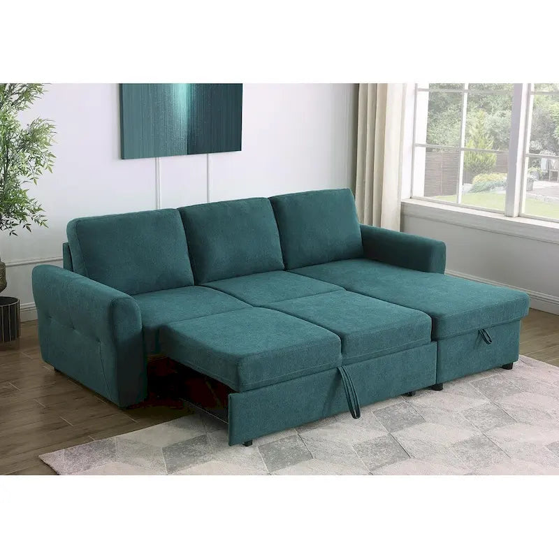 Canapé Sectionnel Convertible Kenna avec Rangement