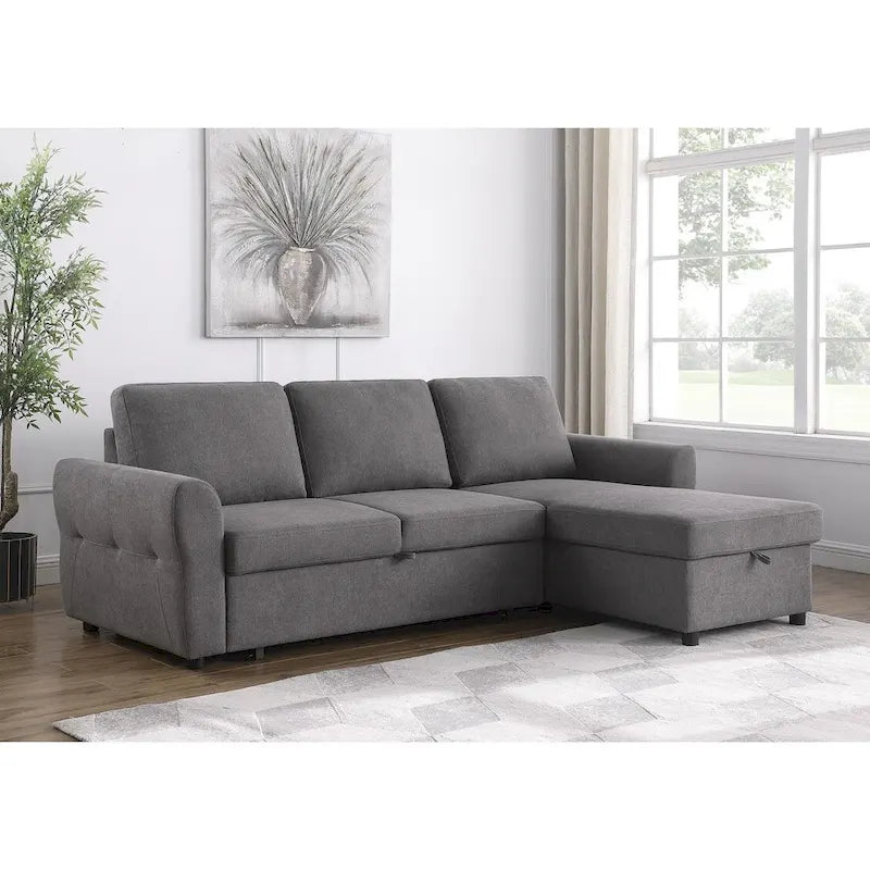 Canapé Sectionnel Convertible Kenna avec Rangement