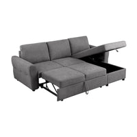 Canapé Sectionnel Convertible Kenna avec Rangement