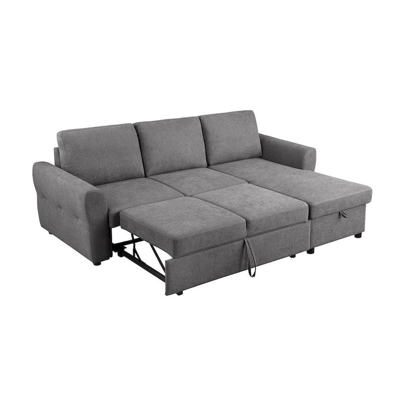 Canapé Sectionnel Convertible Kenna avec Rangement
