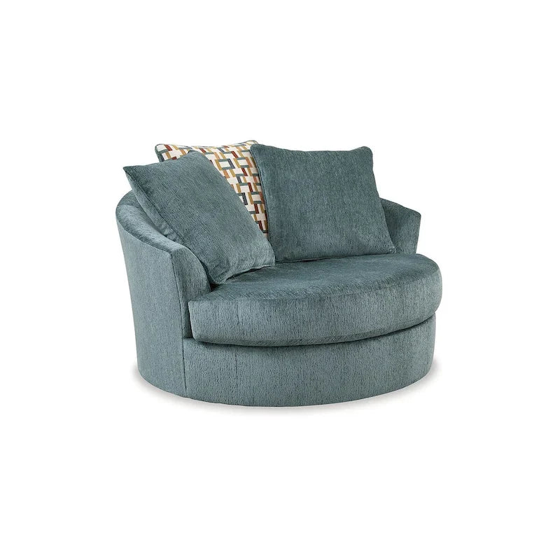 Signature Design by Ashley Fauteuil d'appoint pivotant surdimensionné Laylabrook – 56 L x 55 P x 35 H