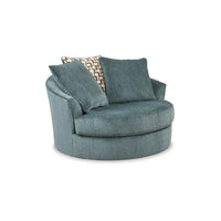 Signature Design by Ashley Fauteuil d'appoint pivotant surdimensionné Laylabrook – 56 L x 55 P x 35 H