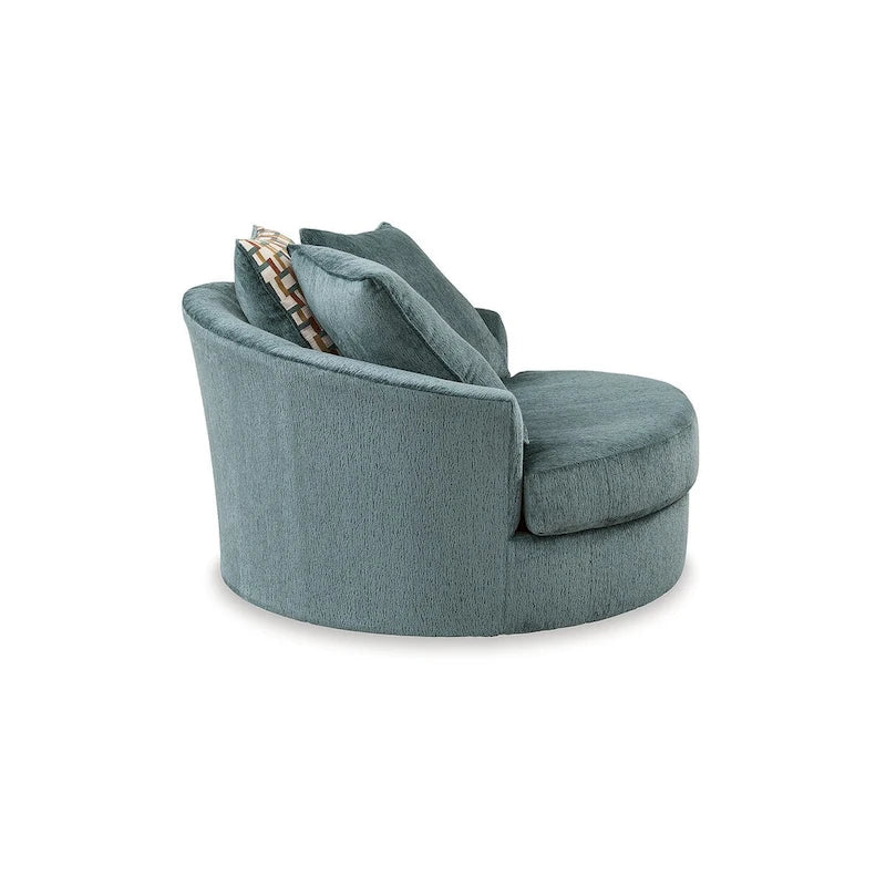 Signature Design by Ashley Fauteuil d'appoint pivotant surdimensionné Laylabrook – 56 L x 55 P x 35 H
