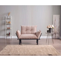 Causeuse futon Sona, cadre pliable