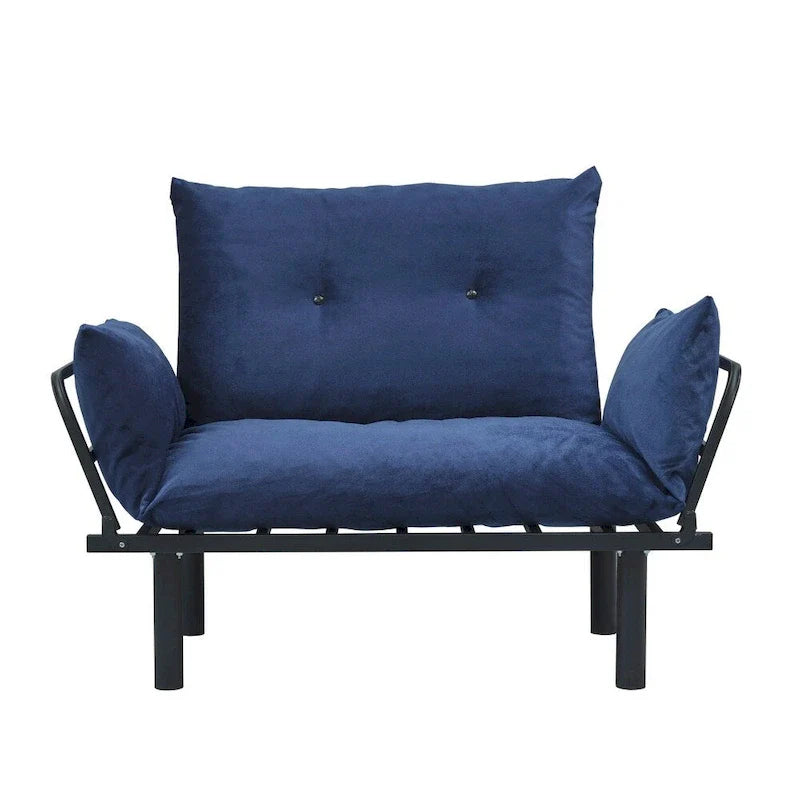 Causeuse futon Sona, cadre pliable